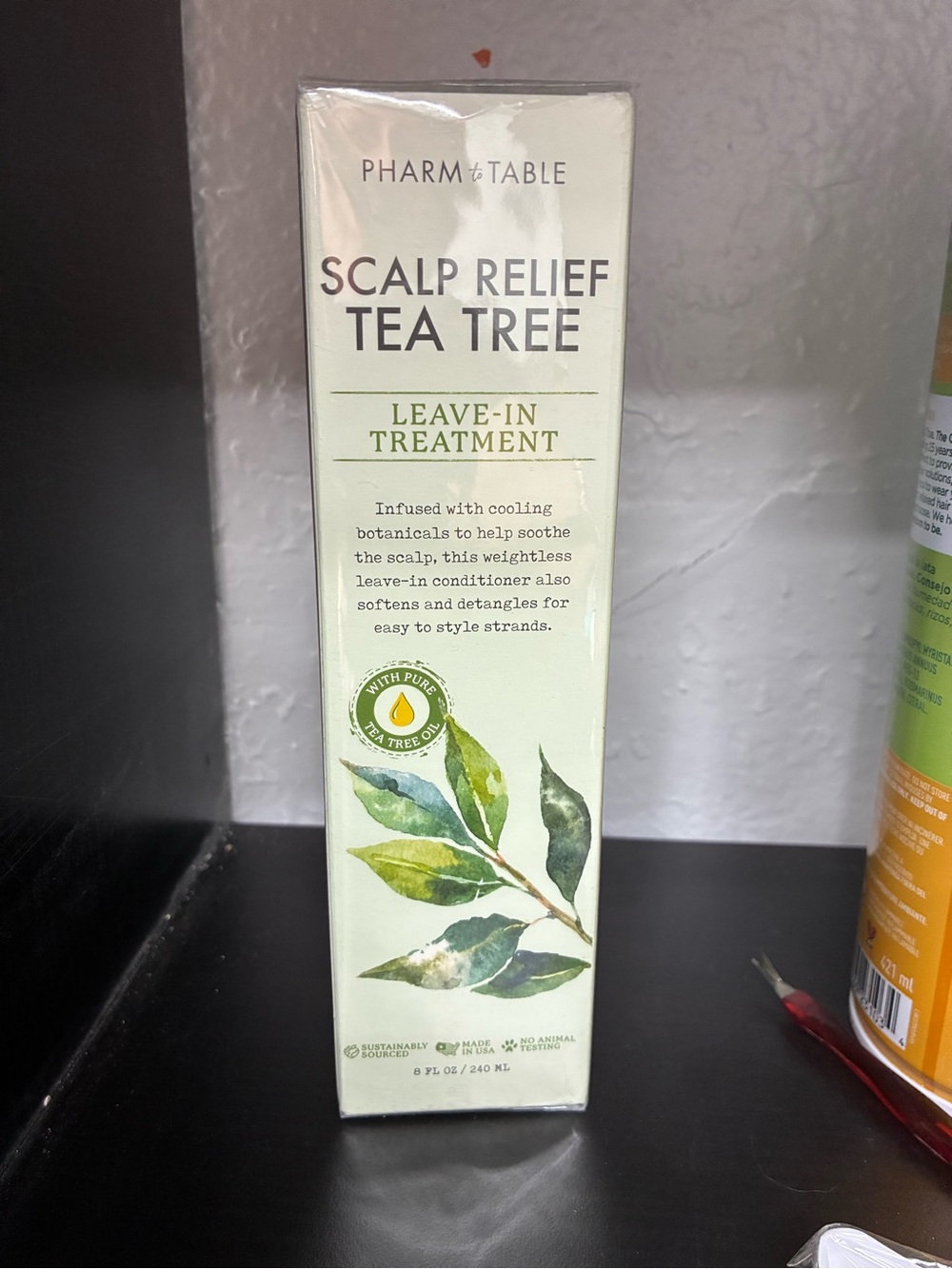 Scalp Relief Tea Tree Leave-In Treatment — Green